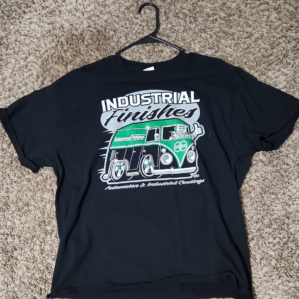 Port and Company Black Graphic Tee